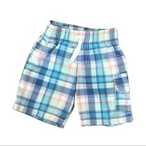 3/$10 Carter’s 2T Plaid Shorts- Excellent Conditio